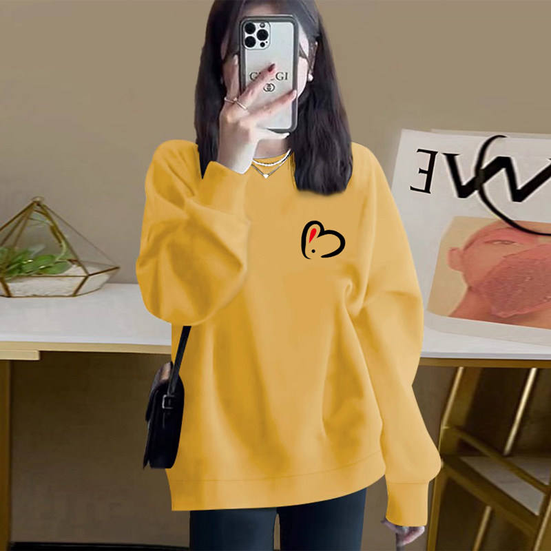 孕妇装美式圆领纯棉卫衣孕妈秋冬2025新款慵懒风宽松大码加绒外套,孕妇装/孕产妇用品/营养,卫衣/绒衫,淘宝优惠券,粉丝福利购,淘宝优惠卷