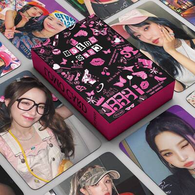 gidle女团卡片叶舒华MINNIE宋雨琦田小娟Queencard专辑收藏小卡