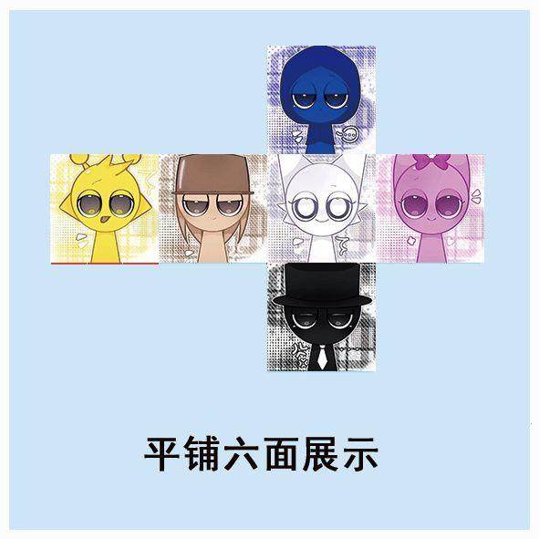 新款节奏盒子Sprunki三阶拼图魔方块学生卡通网红玩具高颜值礼物