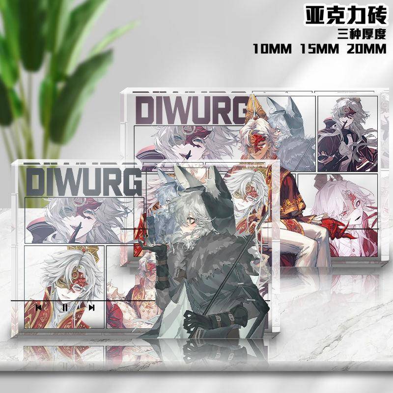 第五人格守夜人伊塔库亚亚克力桌面摆件相框监管者哲人石游戏周边