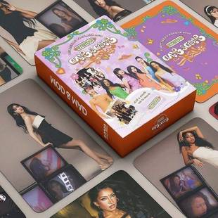 KATSEYE 2026 Mod & Mad小卡 跨国女团3寸圆角明信片自印双面卡片