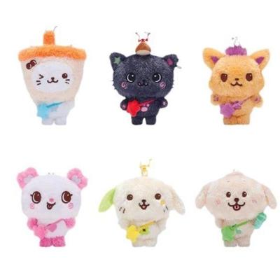 NCTWISH 花园划愿 快闪奶茶猫娃娃钥匙扣 sakuya RIKU YUSHI 公仔