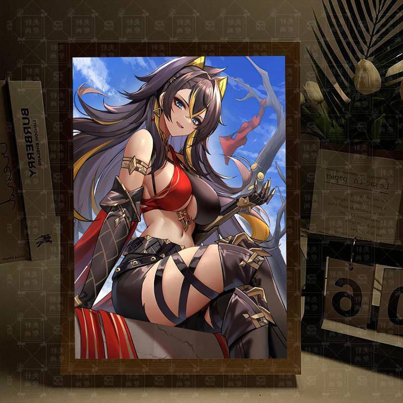 迪希雅周边灯光画蓝牙音箱音响手办摆件镜子吧唧立牌小夜灯装饰画