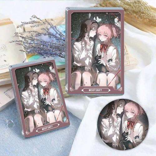 魔法少女小圆麻将徽章二次元周边亚克力砖立牌礼物摆件