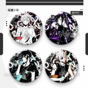 驱魔少年亚连李娜丽神田优拉比漫画徽章吧唧镭射满天星收藏胸针