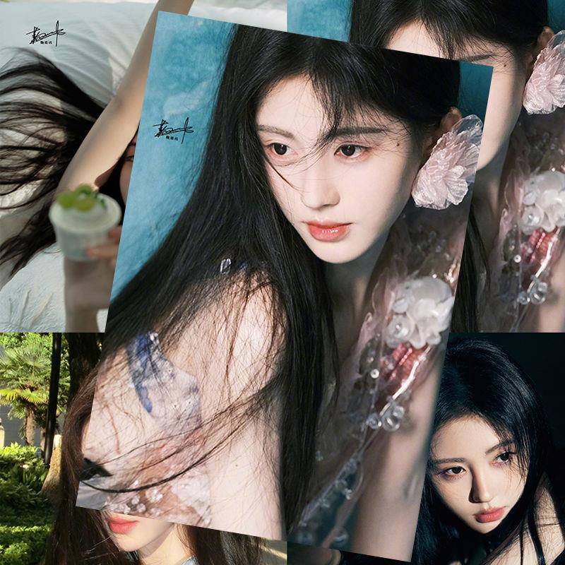 鞠婧祎海报新款明星高清写真照片学生应援周边房间壁纸宿舍墙贴画