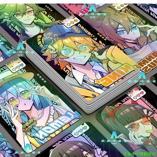 凹凸世界镭射小卡55张小卡片二次元动漫周边圆角LOMO卡照片写真