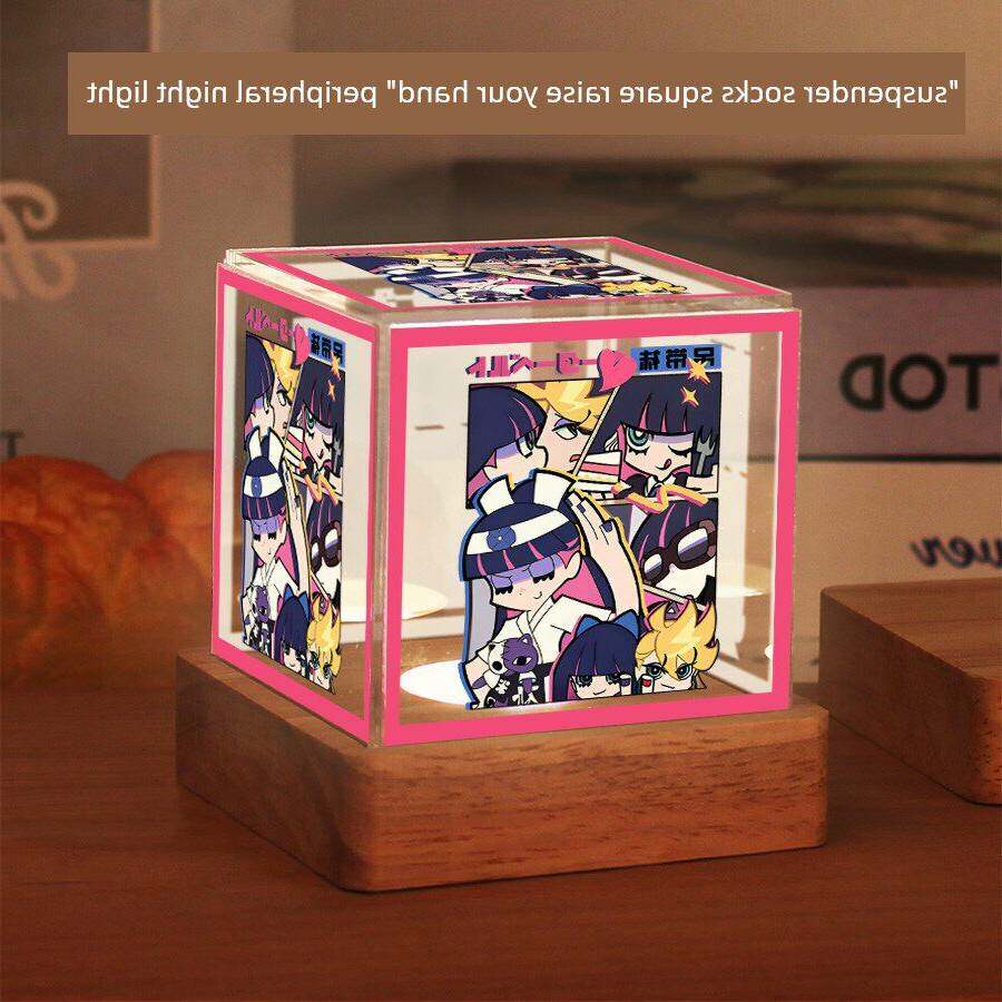 吊带袜天使stocking周边同款潘迪史朵巾同人谷子小夜灯摆件礼物