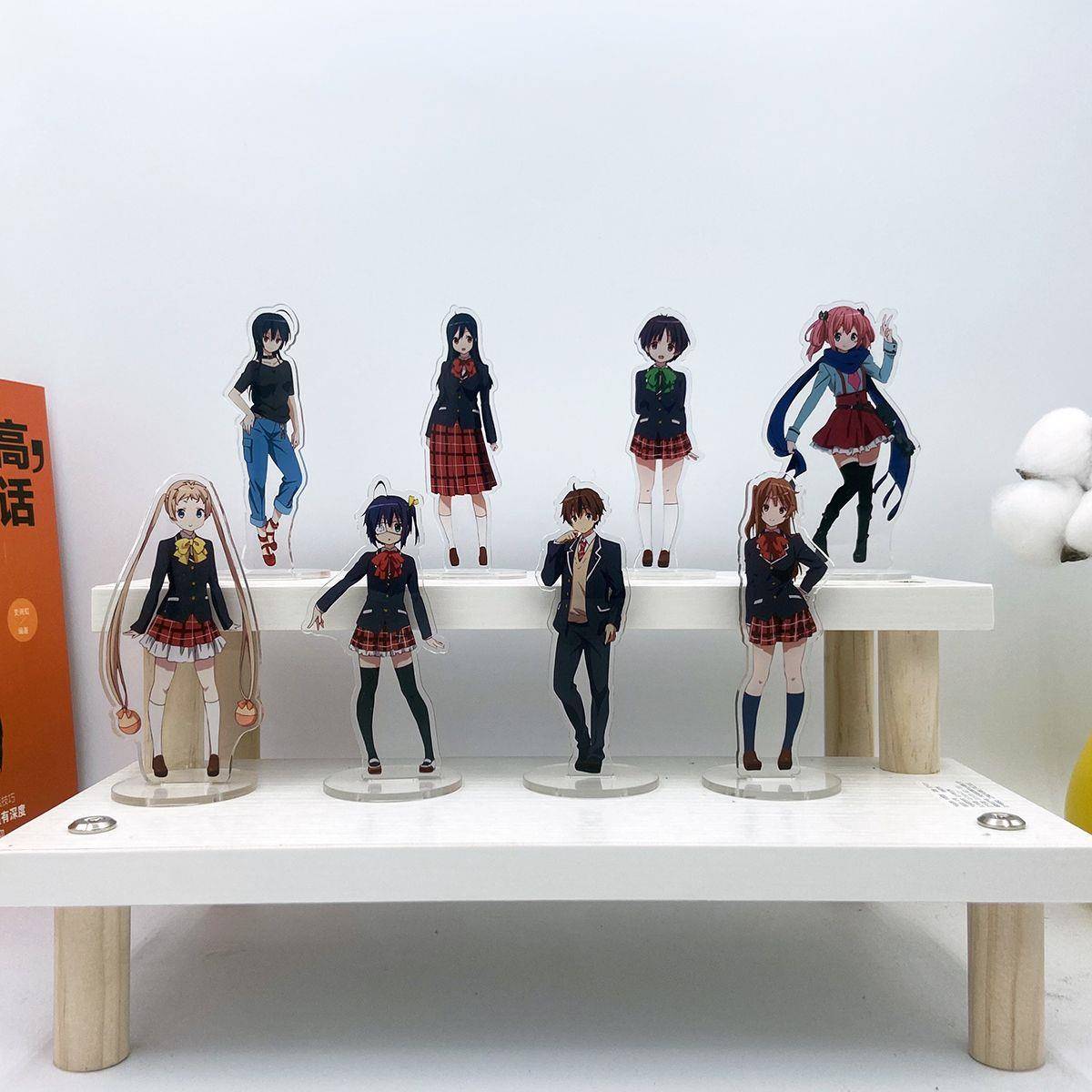 小鸟游六花中二病也要谈恋爱动漫游戏周边富樫勇太亚克力立牌摆件
