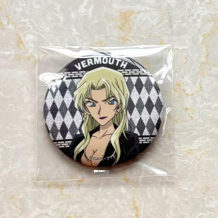 9.名侦探柯南周边贝尔摩德plaza闪吧唧徽章谷子挂件送闺蜜礼物胸