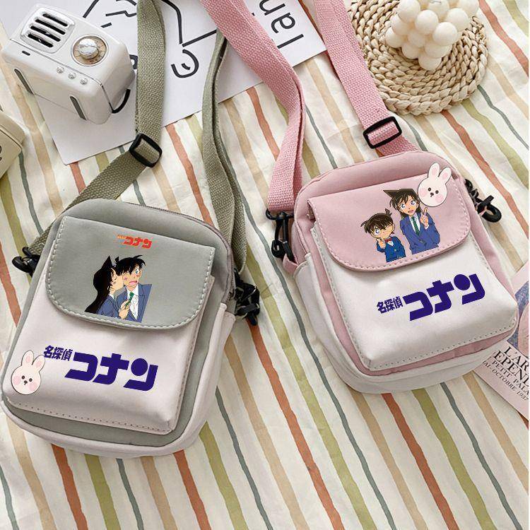 怪盗基德痛包柯南周边动漫斜挎包日系ins风卡通小学生男女单肩包