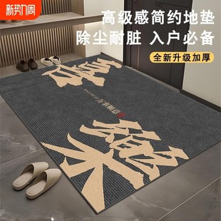入户地垫高级感进门耐脏防滑垫地毯新中式 2025新款 门口家用门垫子