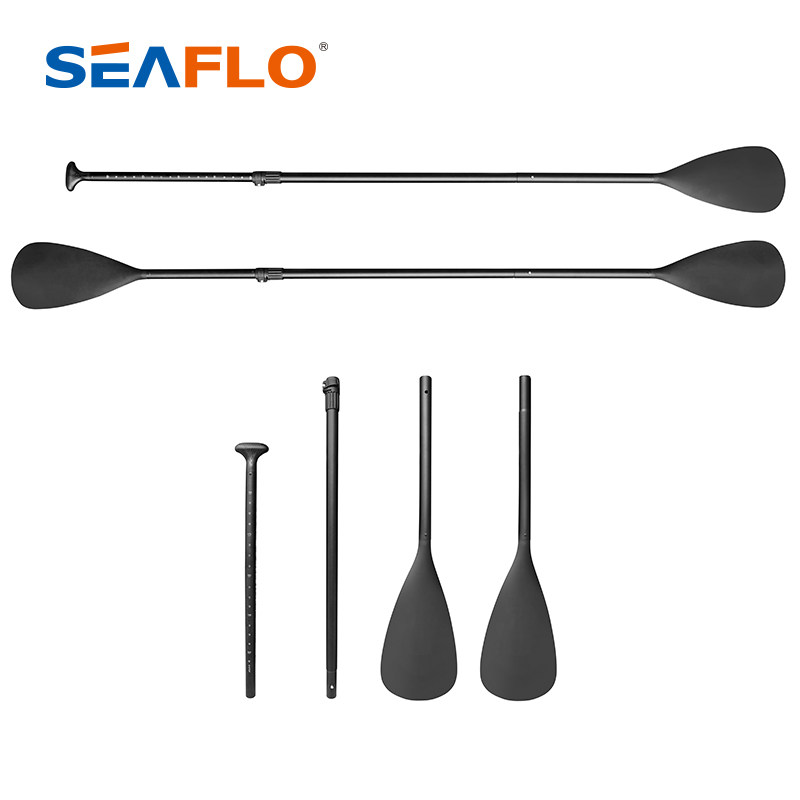 船桨 皮划艇桨板两用划船桨 双头桨单头桨折叠桨 桨叶铝杆加厚