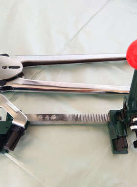 大力神牌12~16纸塑手工手动打包机 PP打包带捆包机手提捆扎机套装