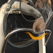 强力吸盘锅盖架双层沥水壁挂免打孔厨房多功能菜板收纳砧板置物架