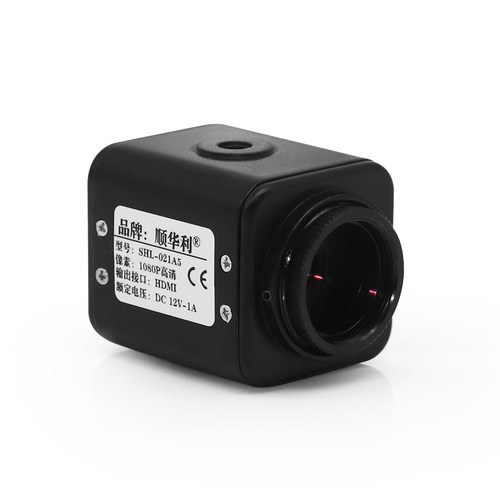 1080P高清HDMI接口工业相机显微镜机械视觉对位CCD高速60帧小巧款