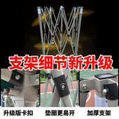 广告帐篷支架四角伞配件加粗加厚伸缩摆摊大排档雨棚