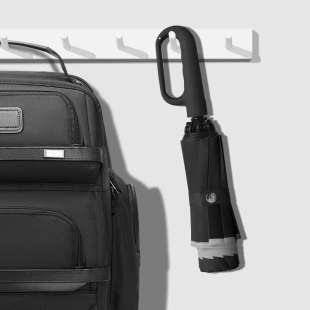 环扣雨伞全自动加大加固男士 高端女晴雨两用汽车反向折叠伞反光条