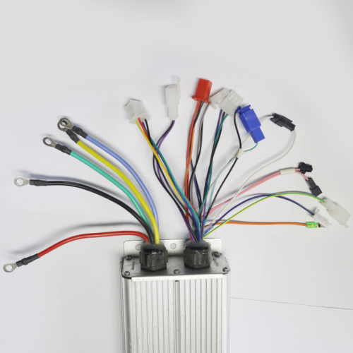 48v60v18管电子刹无刷电机控制器工地电动手推车三轮车智能调速器