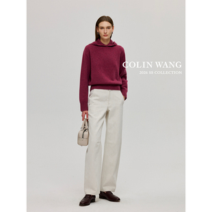 COLIN WANGCOLIN JEANS系列|日本进口冈山丹宁松弛显瘦香蕉牛仔裤