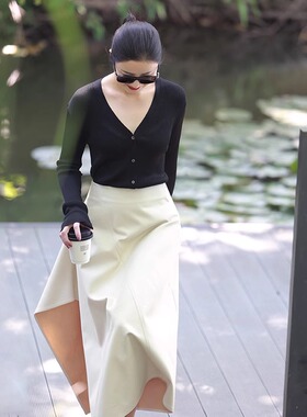 COLIN WANG-‘烟雨江南'RL紫标奢华6Aji真丝名厂针织开衫张若愚