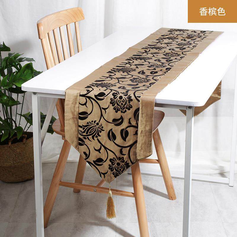 欧式高档创意现代简约餐桌桌旗客厅茶几桌旗装饰品,居家布艺,桌旗,淘宝优惠券,粉丝福利购,淘宝优惠卷