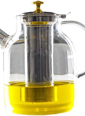 5YA1超大防爆耐热玻璃飘逸杯拆洗泡茶壶茶具过滤玲珑杯冲茶器