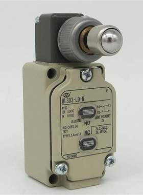 宇诺WLSD3-LD-N行程开关，WLSD3-LD-N限位开关