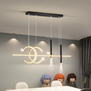 餐厅灯2025新款网红中山灯具简约现代大气吃饭餐桌上方吊灯