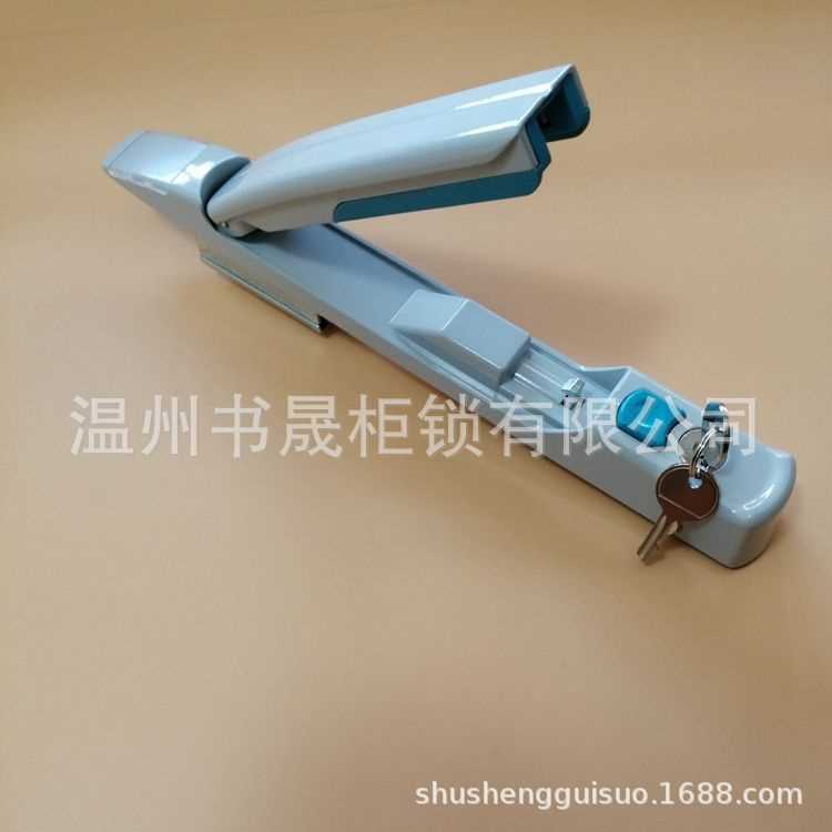 MS867-8威图柜门天地锁 九折十六折型材威图控制柜拉杆连杆门锁