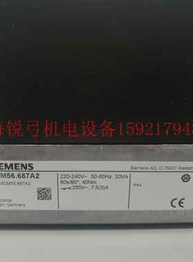 SIEMENS伺服马达SQM50.481A2 SQM56.687A2 SQM50.481A2G3
