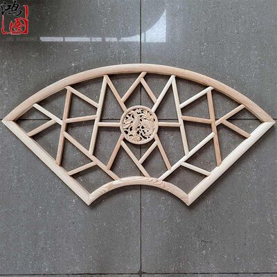 东阳木雕木格栅花格仿古背景墙隔断玄关吊顶实木门窗木窗花冰裂纹