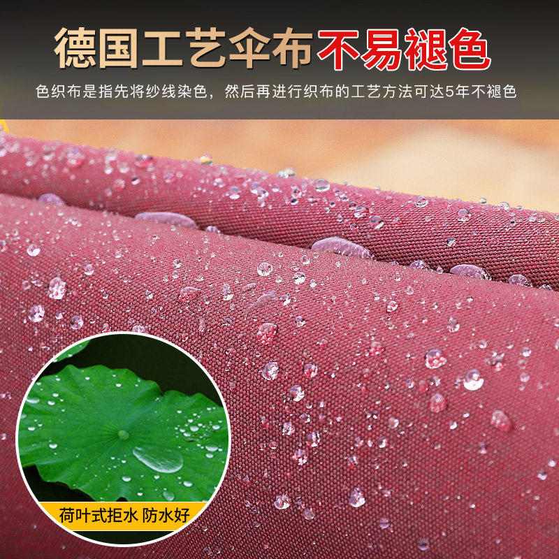 远茂户外中柱伞铝合金室外大太阳伞庭院遮阳伞广告印刷摆摊桌椅伞