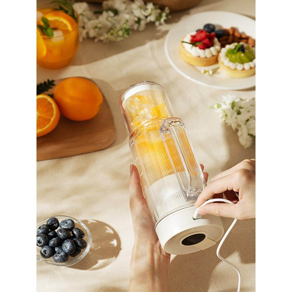 玻璃锁果汁杯双层中空玻璃果汁机小型无线便携式果汁机,厨房电器,榨汁机/原汁机,淘宝优惠券,粉丝福利购,淘宝优惠卷
