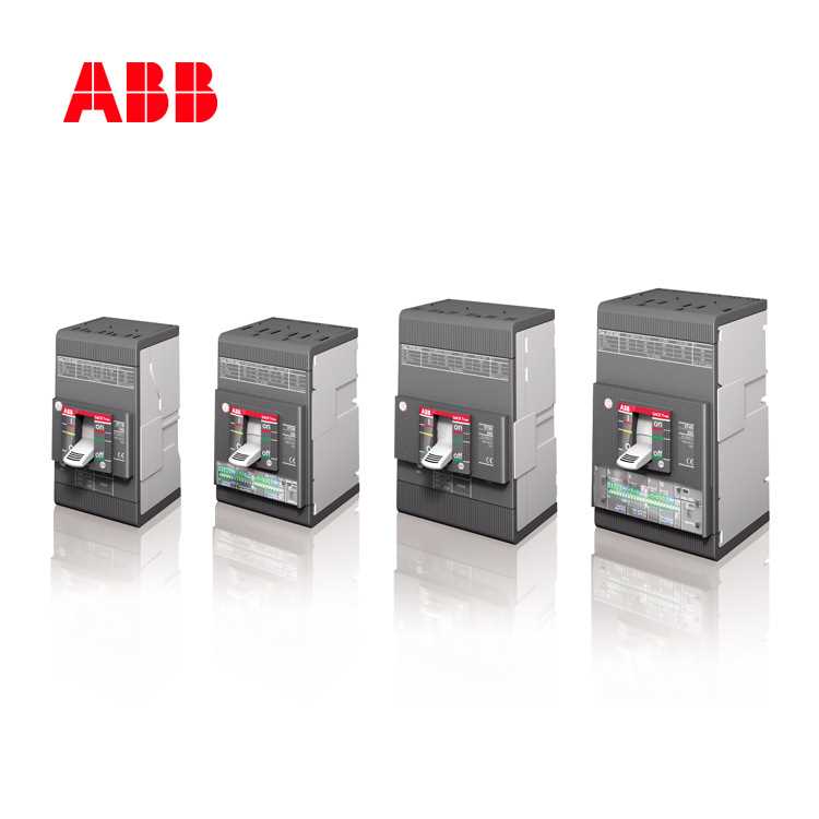 ABB TmaxXT2空开塑壳断路器分断50KA4P四极63A单磁短路保护固定式