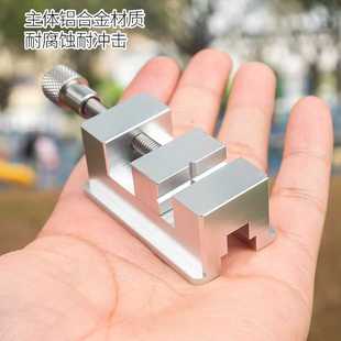 j8迷你平口钳磨床台虎钳QGCNC小型G台钳钻手动批士铣夹具直g3
