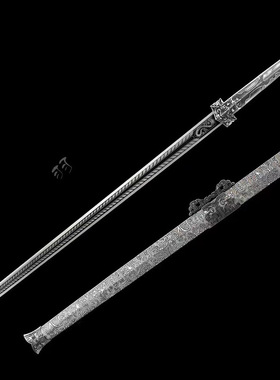 汉剑八面锰钢一体刀剑龙泉镇宅