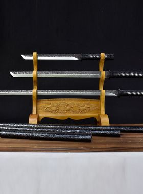 龙泉市刀剑一体素装唐横直刀防身