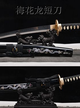 龙泉市刀剑短款纯铜装12寸T10