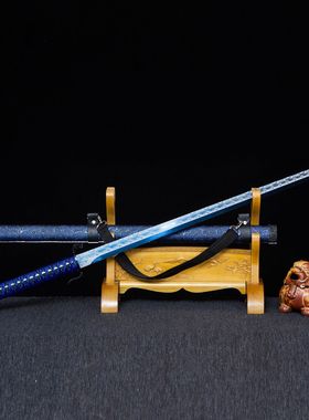 龙泉市刀剑一体高锰钢环手唐横刀