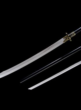 龙泉市刀剑高铬钢十八般兵器朴刀