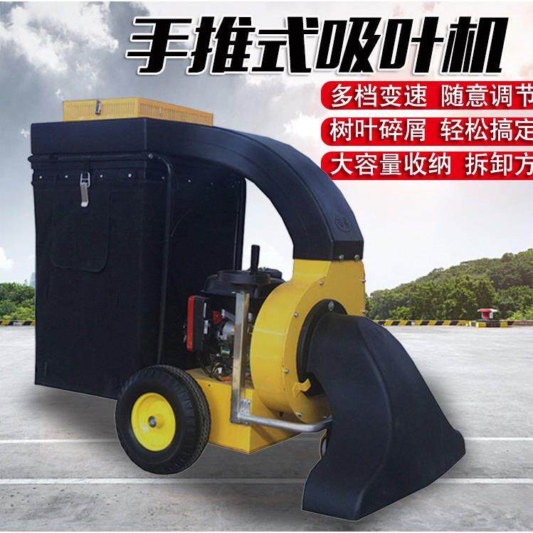 环卫园林吸树叶机 高尔夫球场地垃圾树叶清扫设备手推式扫地机
