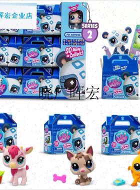 Littlest Pet pShop LPS小小宠物店第7季惊喜摇头萌宠公仔儿童玩l