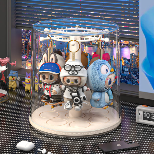 labubu保护罩泡泡玛特展示盒