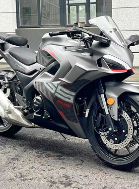 全新建设杜卡森DK400双缸水冷剑影火牙电喷燃油摩托车整车可上牌