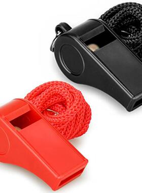 Whistle with Lanyard Loud Crisp Sound Plastic Whist for