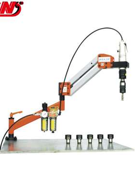 台湾精展气动攻牙机摇臂万向攻丝机GIN-69410-GAQ08/12/16/20/22