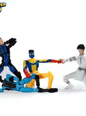 3D打印多关节可动人偶玩具无-敌少侠动漫手办模型成品摆件礼物