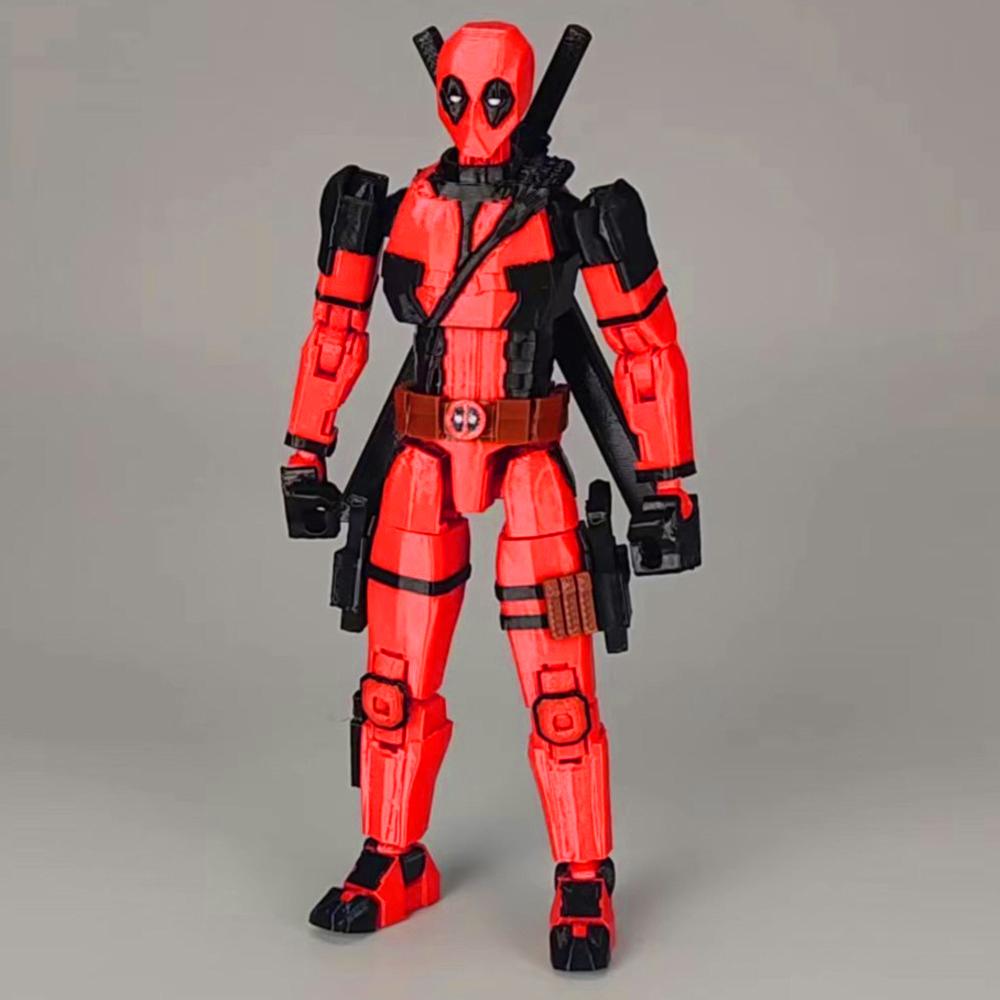 死侍3D打印模型手办摆件