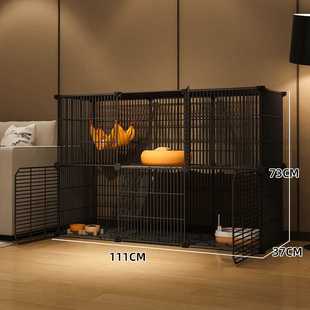 二层三层小型大型自由空顾之 猫笼大号家用猫舍猫屋猫别墅拼装